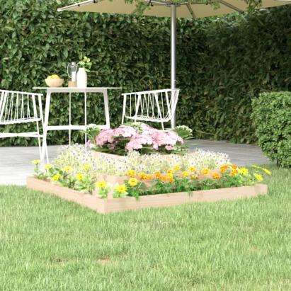 Jardinieră, 110x110x27 cm, lemn masiv de pin GartenMobel Dekor