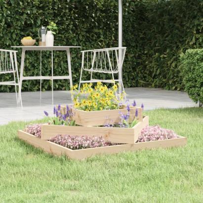 Jardinieră, 83x83x27 cm, lemn masiv de pin GartenMobel Dekor