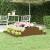 Jardinieră, maro miere, 110x110x27 cm, lemn masiv de pin GartenMobel Dekor