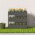 Jardinieră, gri, 112x25x104,5 cm, lemn masiv de pin GartenMobel Dekor