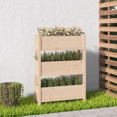 Jardinieră, 77x25x104,5 cm, lemn masiv de pin GartenMobel Dekor