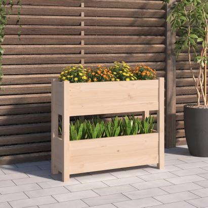 Jardinieră, 77x25x66 cm, lemn masiv de pin GartenMobel Dekor