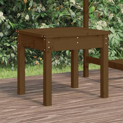 Bancă de grădină, maro miere, 50x44x45 cm, lemn masiv de pin GartenMobel Dekor