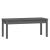 Bancă de grădină, gri, 109x44x45 cm, lemn masiv de pin GartenMobel Dekor