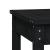 Bancă grădină 2 locuri, negru, 159,5x44x45cm, lemn masiv de pin GartenMobel Dekor