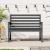 Bancă de grădină, gri, 109x48x91,5 cm, lemn masiv de pin GartenMobel Dekor