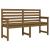 Bancă de grădină, maro miere, 159,5x48x91,5 cm, lemn masiv pin GartenMobel Dekor