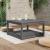 Măsuță de grădină, gri, 82,5x82,5x45 cm, lemn masiv de pin GartenMobel Dekor