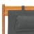 Scaune de plajă pliante, 2 buc., gri, material textil GartenMobel Dekor