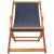 Scaune de plajă pliante, 2 buc., albastru, material textil GartenMobel Dekor
