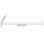 Blat de birou, alb, 100x60x2,5 cm, lemn masiv de pin GartenMobel Dekor