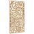 Decor perete de grădină 105x55 cm design scoici oțel Corten GartenMobel Dekor