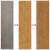 Decor perete de grădină 55x55 cm, design maur, oțel Corten GartenMobel Dekor