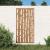 Decor perete de grădină 105x55 cm design bambus oțel Corten GartenMobel Dekor