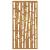 Decor perete de grădină 105x55 cm design bambus oțel Corten GartenMobel Dekor