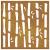 Decor perete de grădină 55x55 cm design bambus oțel Corten GartenMobel Dekor