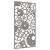 Decor perete grădină 105x55 cm design roți zimțare oțel Corten GartenMobel Dekor