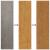 Decor perete grădină 105x55 cm design roți zimțare oțel Corten GartenMobel Dekor