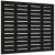 Tăblie de pat pentru perete, negru 146x3x91,5 cm lemn masiv pin GartenMobel Dekor