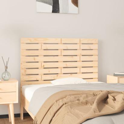 Tăblie de pat pentru perete, 81x3x63 cm, lemn masiv de pin GartenMobel Dekor