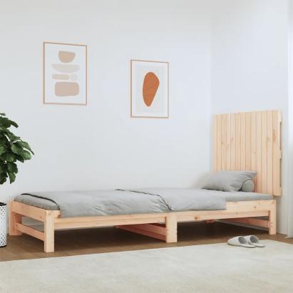 Tăblie de pat pentru perete, 82,5x3x60 cm, lemn masiv de pin GartenMobel Dekor