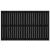 Tăblie de pat pentru perete, negru, 147x3x90 cm, lemn masiv pin GartenMobel Dekor