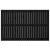 Tăblie de pat pentru perete, negru, 140x3x90 cm, lemn masiv pin GartenMobel Dekor