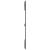 Tăblie de pat pentru perete, gri, 127,5x3x110 cm lemn masiv pin GartenMobel Dekor