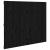 Tăblie de pat pentru perete negru 127,5x3x110 cm lemn masiv pin GartenMobel Dekor