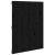 Tăblie de pat pentru perete, negru 82,5x3x110 cm lemn masiv pin GartenMobel Dekor