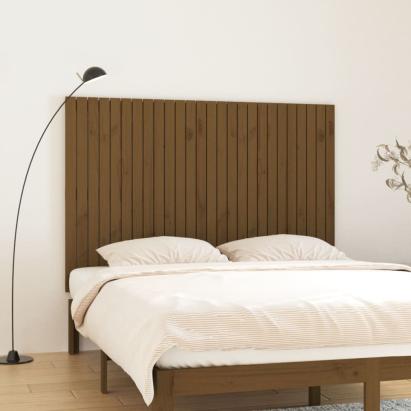 Tăblie de pat pentru perete, maro miere, 166x3x110 cm, lemn pin GartenMobel Dekor