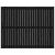 Tăblie de pat pentru perete, negru, 140x3x110 cm lemn masiv pin GartenMobel Dekor