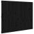 Tăblie de pat pentru perete, negru, 140x3x110 cm lemn masiv pin GartenMobel Dekor