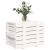 Cutie de depozitare, alb, 58x40,5x42 cm, lemn masiv de pin GartenMobel Dekor