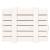 Cutie de depozitare, alb, 58x40,5x42 cm, lemn masiv de pin GartenMobel Dekor