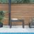 Bancă de grădină, gri, 80x38x45 cm, lemn masiv de pin GartenMobel Dekor