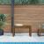 Bancă de grădină, maro miere, 80x38x45 cm, lemn masiv de pin GartenMobel Dekor