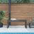 Bancă de grădină, gri, 110x38x45 cm, lemn masiv de pin GartenMobel Dekor