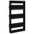 Jardinieră de perete cu 3 niveluri negru 60x18,5x110cm lemn pin GartenMobel Dekor
