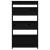 Jardinieră de perete cu 3 niveluri negru 60x18,5x110cm lemn pin GartenMobel Dekor