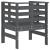Scaune de grădină, 2 buc., gri, 61,5x53x71 cm, lemn masiv pin GartenMobel Dekor
