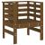 Scaune grădină, 2 buc., maro miere 61,5x53x71 cm lemn masiv pin GartenMobel Dekor