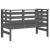Bancă de grădină, gri, 111,5x53x71 cm, lemn masiv de pin GartenMobel Dekor
