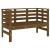 Bancă de grădină, maro miere, 111,5x53x71 cm, lemn masiv pin GartenMobel Dekor
