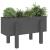 Jardinieră de grădină, gri, 62x30x38 cm, lemn masiv pin GartenMobel Dekor