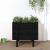 Jardinieră de grădină, negru, 62x50x57 cm, lemn masiv pin GartenMobel Dekor