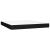 Pat box spring cu saltea, negru, 180x200 cm, catifea GartenMobel Dekor