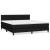 Pat box spring cu saltea, negru, 180x200 cm, catifea GartenMobel Dekor