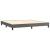 Pat box spring cu saltea, gri, 200x200 cm, piele ecologică GartenMobel Dekor