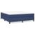 Pat box spring cu saltea, albastru, 180x200 cm, material textil GartenMobel Dekor